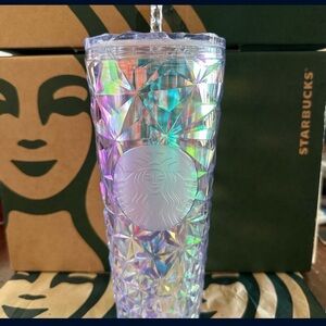 Starbucks Halloween Glow in the Dark, Christmas cup, and mermaid studded cup!